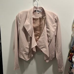 Jennifer Lopez, blush blazer. XS